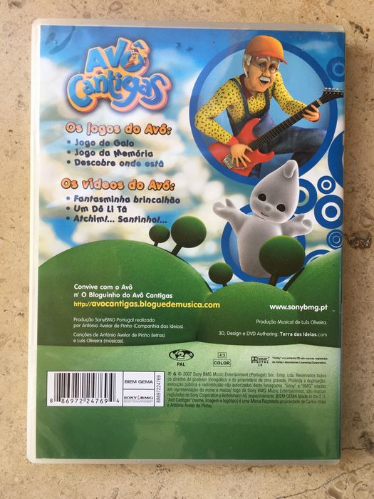 DVD O Avô Cantigas