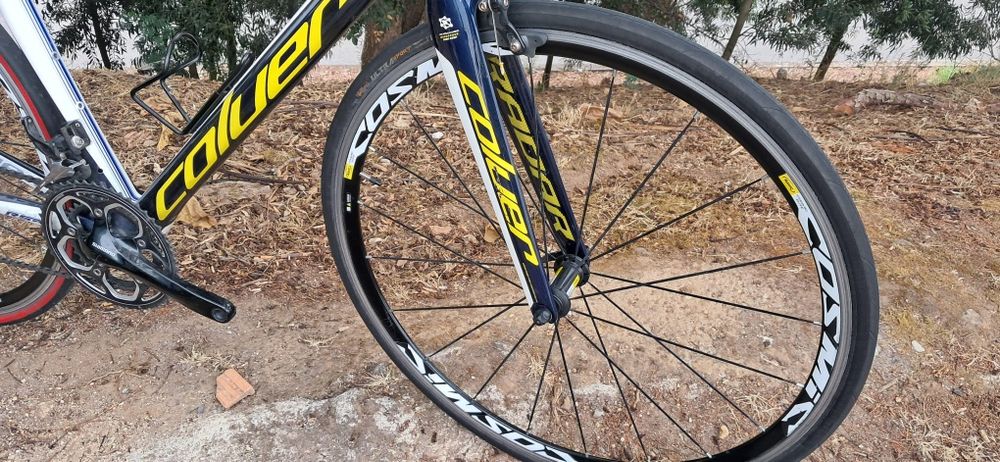 Bicicleta de carbono L 11x2v com cosmic