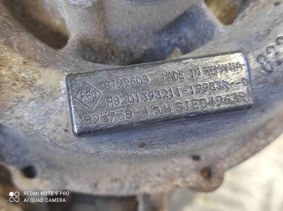 turbosprężarka komplet renault master iii opel movano b 2.3 165km bitu