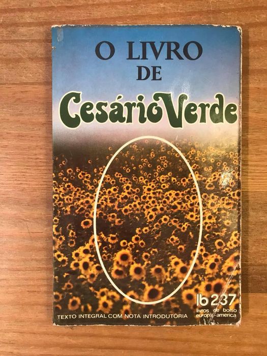 O Livro de Cesário Verde (portes grátis)