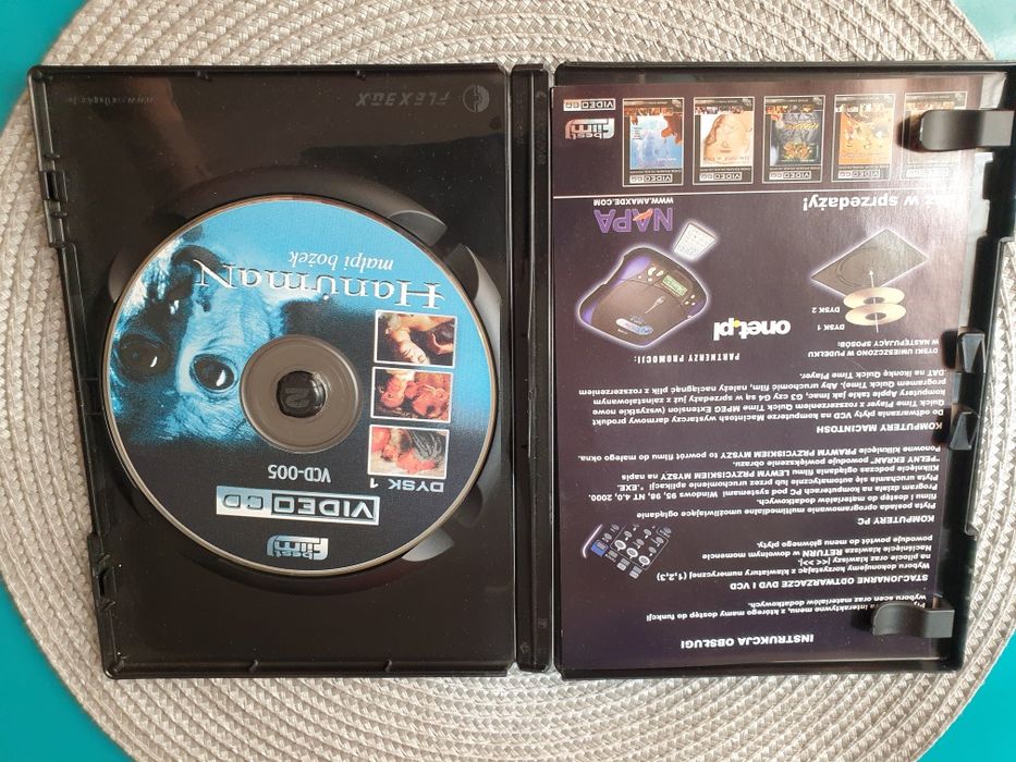 Hanuman polski film z 1993 roku VCD Video CD