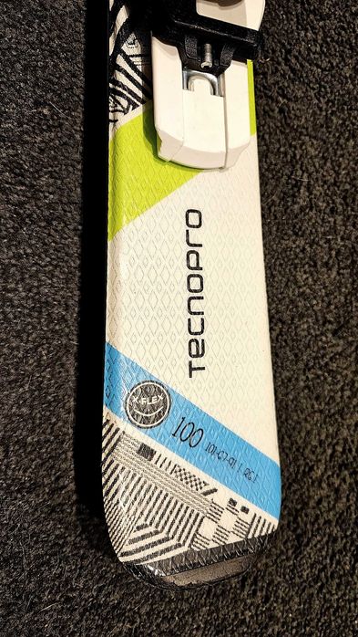 Narty TECNOPRO SWEETY 100cm Buty Rossignol HERO JR65 20,5