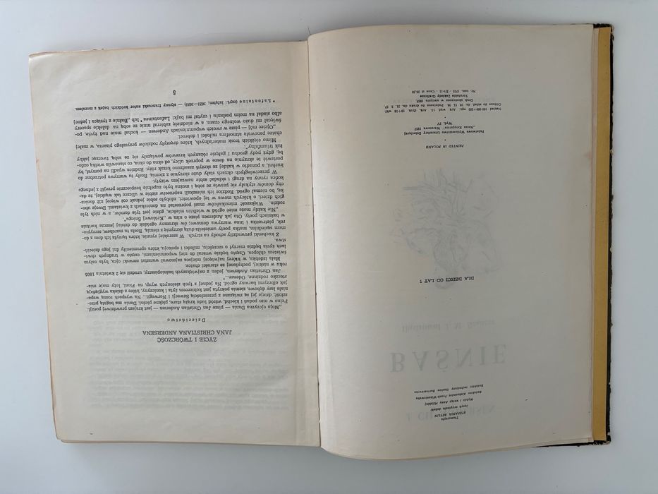 Baśnie Andersena ilustrował J.M. Szancer wydanie 1957