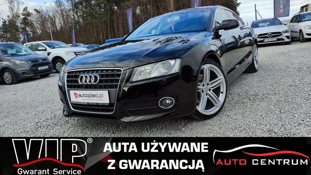 Audi A5 Sportback 8T 2.0 T 180kM Klima Tempomat Czujniki Alufelgi Super Stan GWARANCJA
