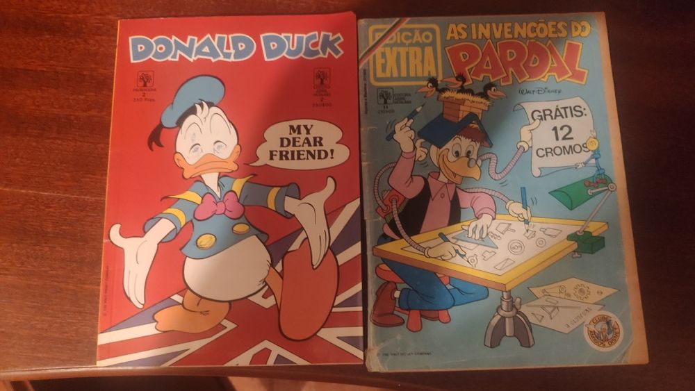 BD's Disney com mais de trinta anos