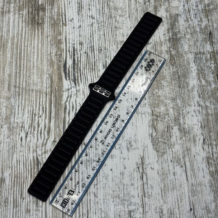 Ремешок кожаный на магните Apple Watch Ultra/ 46/ 45/ 44 мм. Ремінець