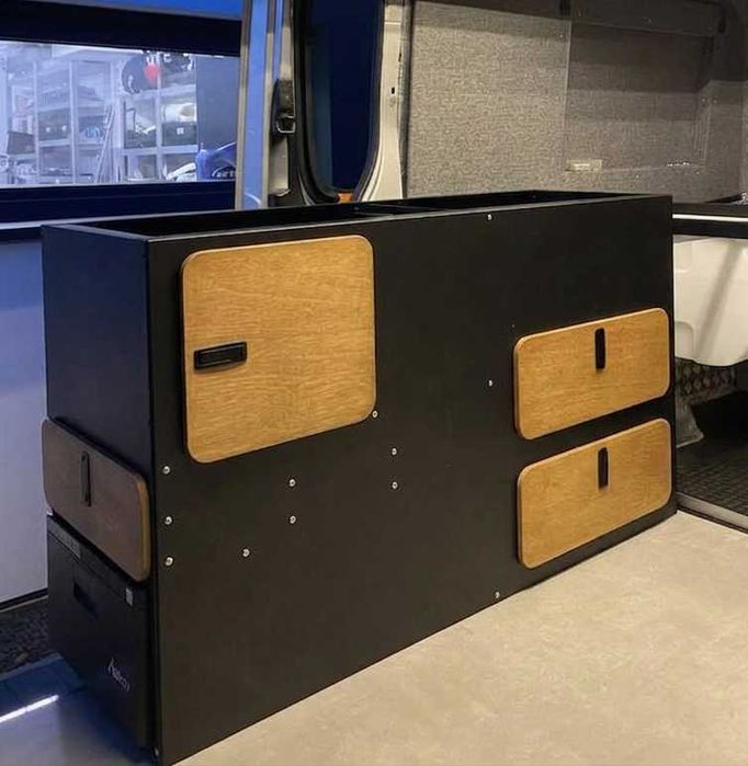 Moduł kuchenny / kuchnia / zabudowa busa / zabudowa vana / meble vanlife