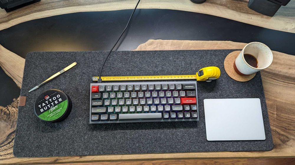 Klawiatura mechaniczna Tofu60 DZ60RGB V2 + Zealio 67g + MT3 Susuwatari