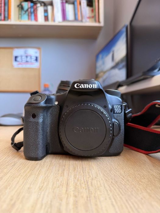 Canon 70D body stan bdb + 32 GB