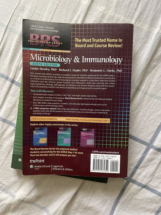 Microbiology & Immunology підручник з біології