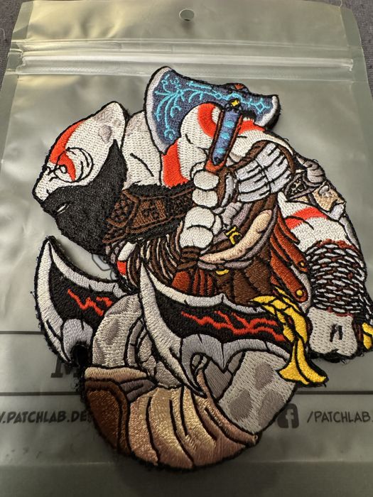 Naszywka patchlab Chameleon Kratos