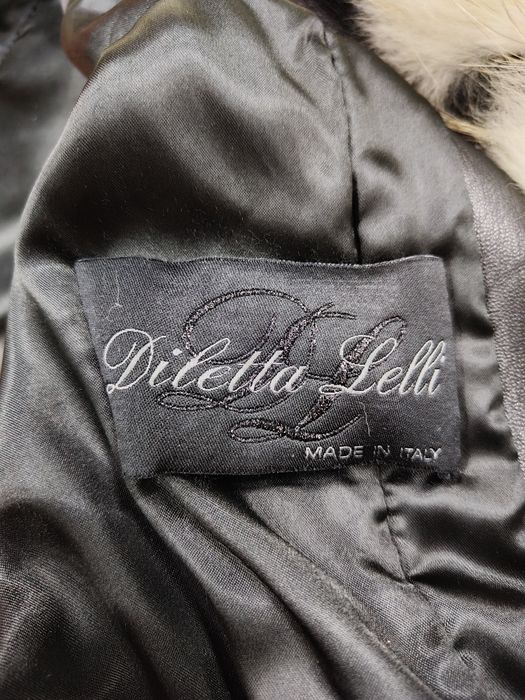 Płaszcz włoskiej firmy diletta lelli
