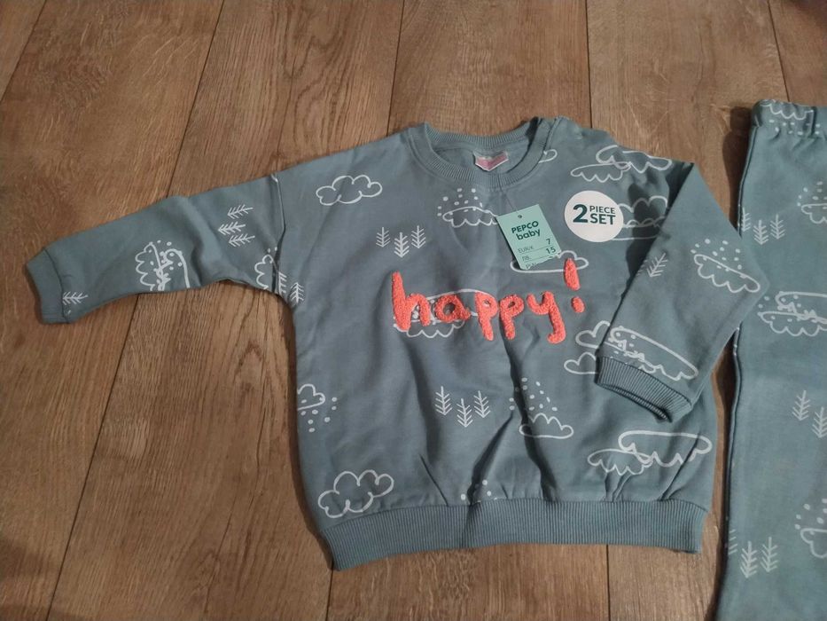 Komplet dziewczęcy, dres, r.86