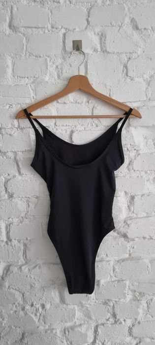 CALVIN KLEIN strój kąpielowy czarny XS S 34 36 jednoczęściowy