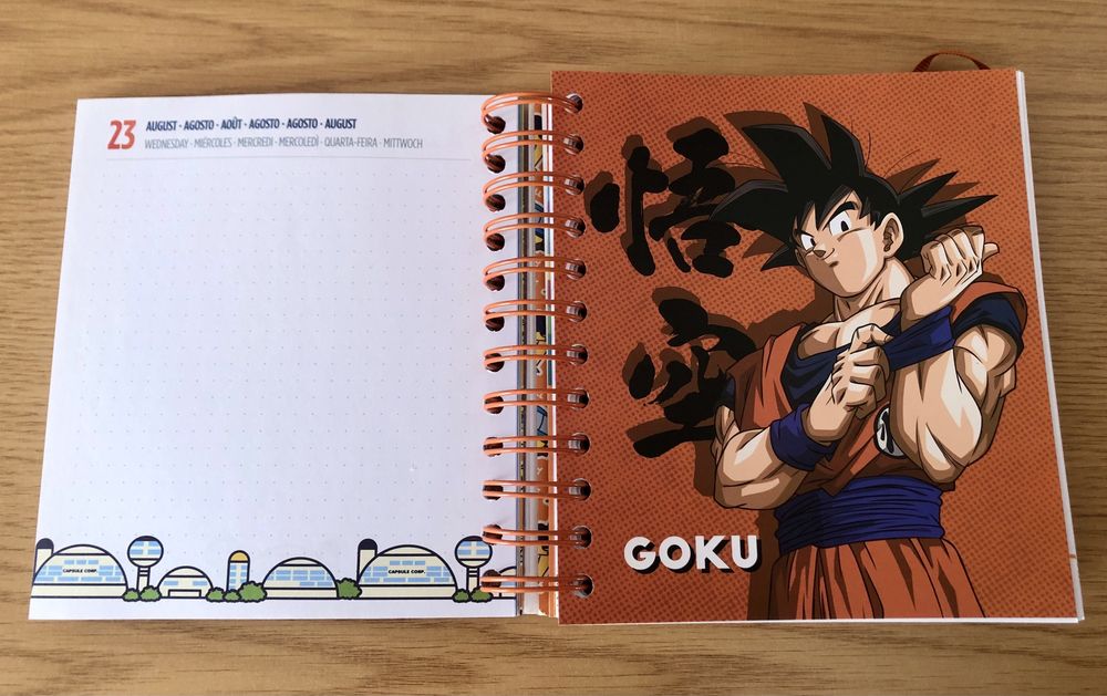 Agenda 23/24 Dragon Ball ( Colecionavel )