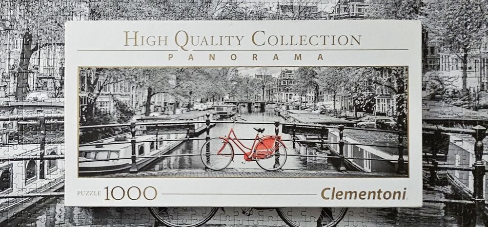 Puzzle clementoni, Amsterdam Bicycle, 1000