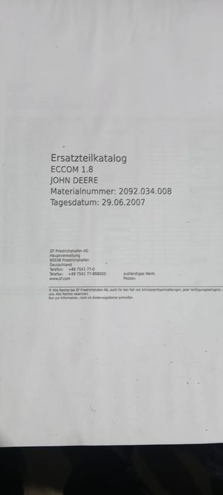 Skrzynia AutoPower John Deere