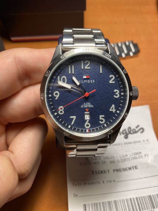 Relógio Tommy Hilfiger Novo - Com Recibo e Caixa