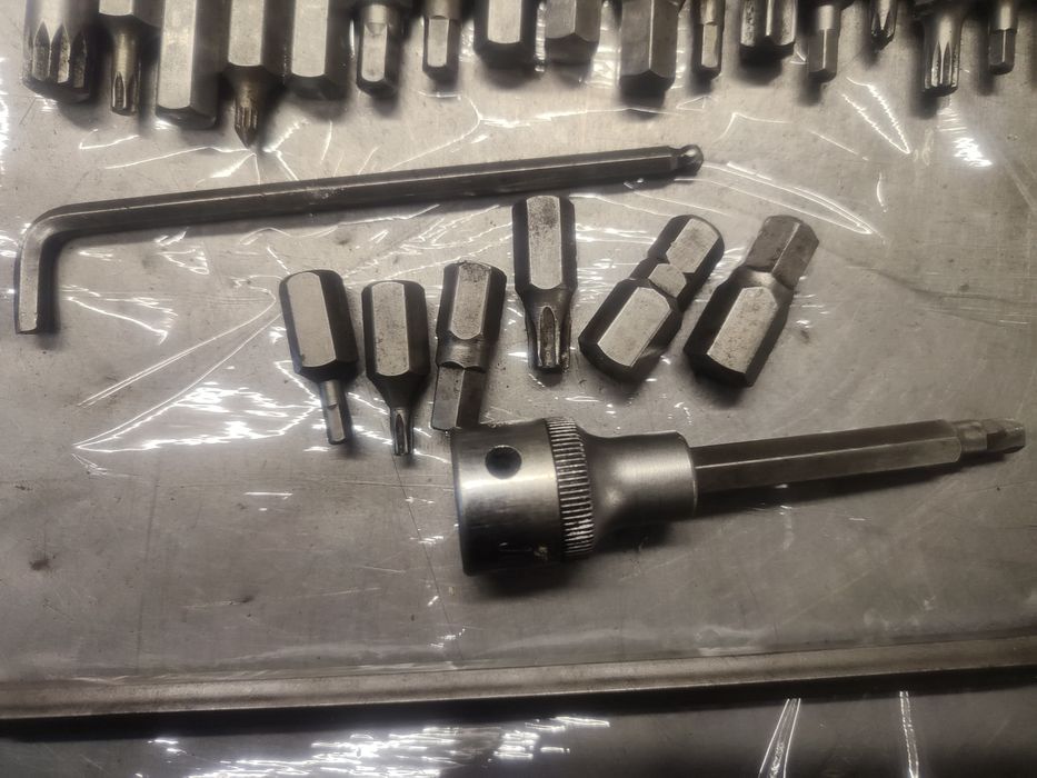 Ręczne klucze imbusowe, torx