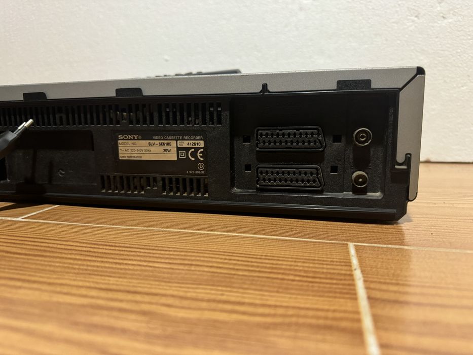 Leitor/Gravador VHS SONY