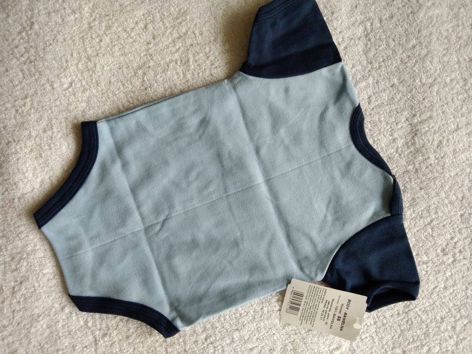 Body 56 bawełna śpiochy śpioszki kombinezon otulacz okrycie