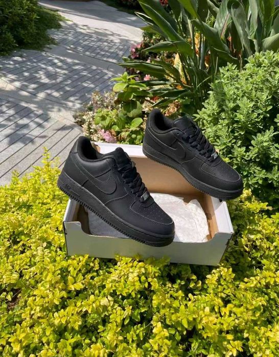 Buty meskie Nike_Air_Force_1_Low_'07_Black buty sportowe R.37,5