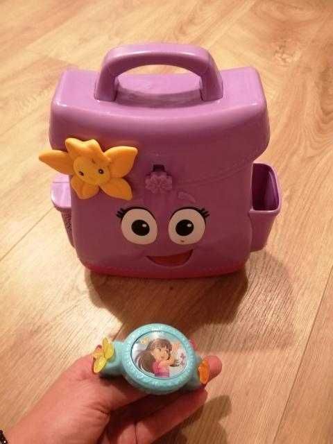 Plecak i magiczna bransoletka, Fisher Price, Dora i Przyjaciele