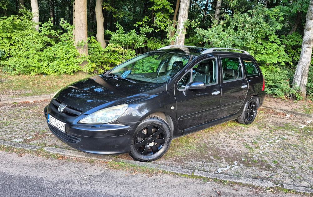 Peugeot 307 7-osobowy LPG bez korozji sprawna klimatyzacja GAZ