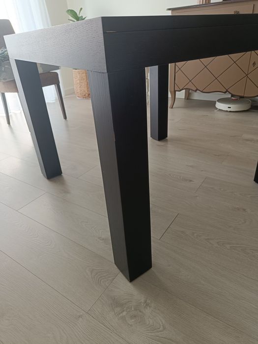 Mesa mdeira maciça extensível