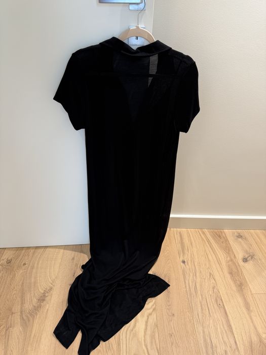 Vestido comprido Massimo Dutti