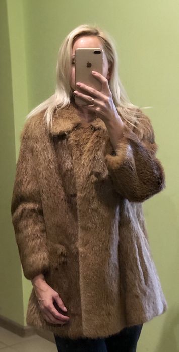 Натуральна шуба з нутрії, шуба нутрія