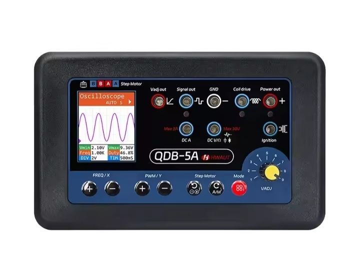 Тестер виконавчих механізмів QBD-5A. Мультиметр