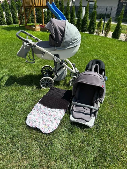 Anex Sport wózek 2w1 plus łupina Maxi Cosi z adapterami