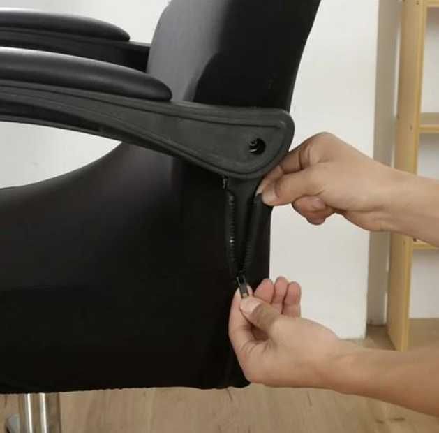 Чехол на офисное, компьютерное кресло Textile Spandex, размер L / Чохол на крісло