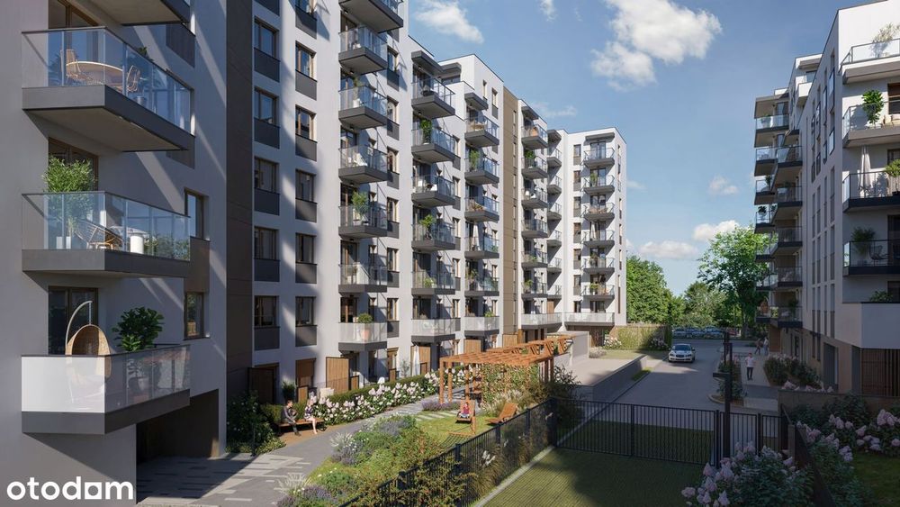 3-pokojowe mieszkanie 52m2 + balkon Bez Prowizji