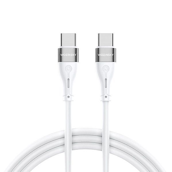 Kabel Wozinsky Wstcc2 Usb-c / Usb-c Pd 65w 2 m - biały