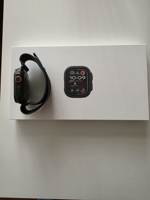 apple watch ultra 2 49mm black titanium