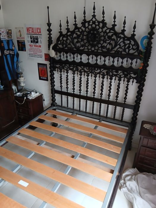 Cama de Casal estilo D joao IV