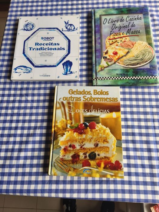 Vendo livros culinária Novos