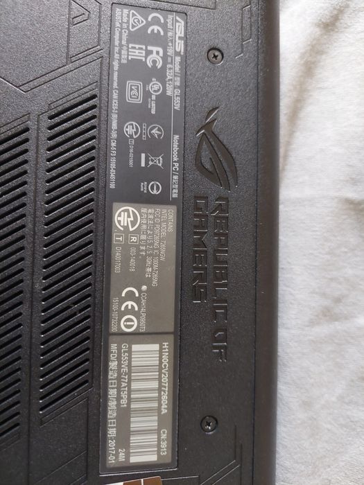 Asus ROG Strix GL553VE