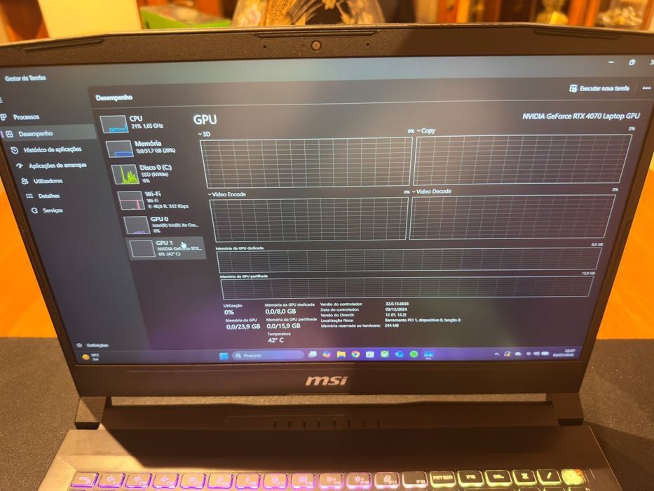 Portátil MSI Katana 15 B13V