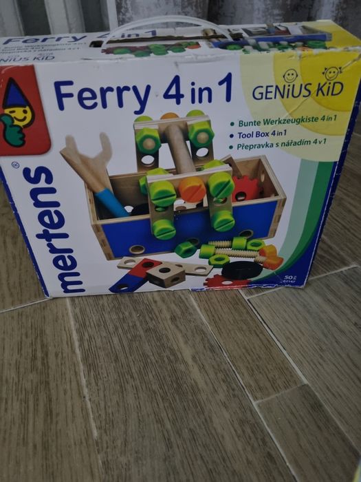 Конструктор деревянный 50 деталей