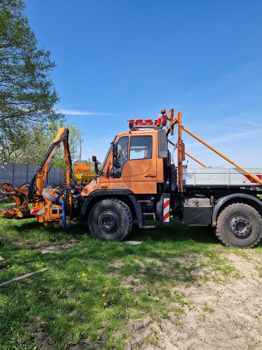 Unimog u400 z kosiarkami