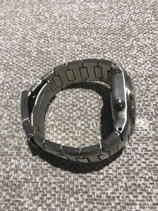Relógio FESTINA Cronógrafo Aço Inox Quartzo Mostrador Azul