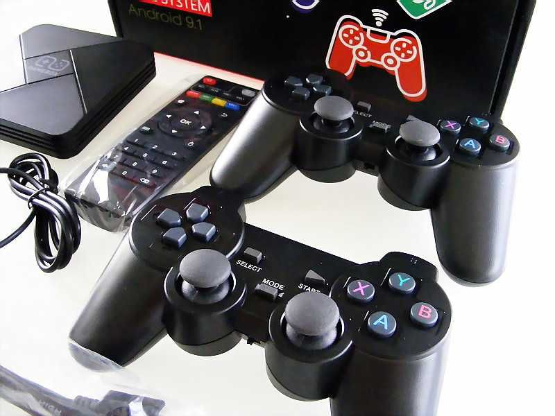 Nowy GAMEBOX G5 (konsola do gier, 2 bezprzewodowe pady)