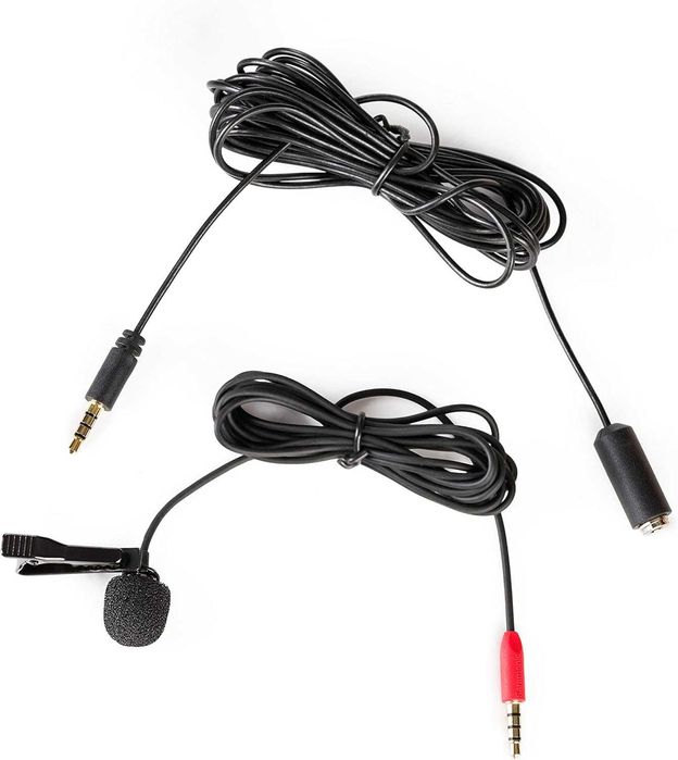 Saramonic SR-LMX1+ (Lavalier Microphone - iOS | Android) - SELADO