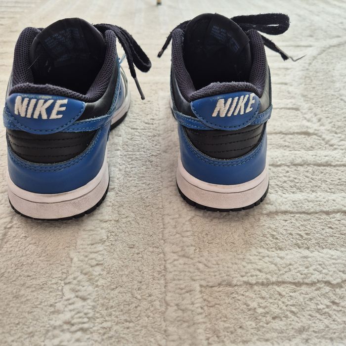 Sneakersy buty, adidasy Nike Dunk Low rozm 38 / 24cm czarne niebieskie