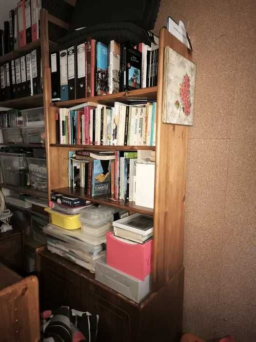 Mobília cómodas, estante e secretária