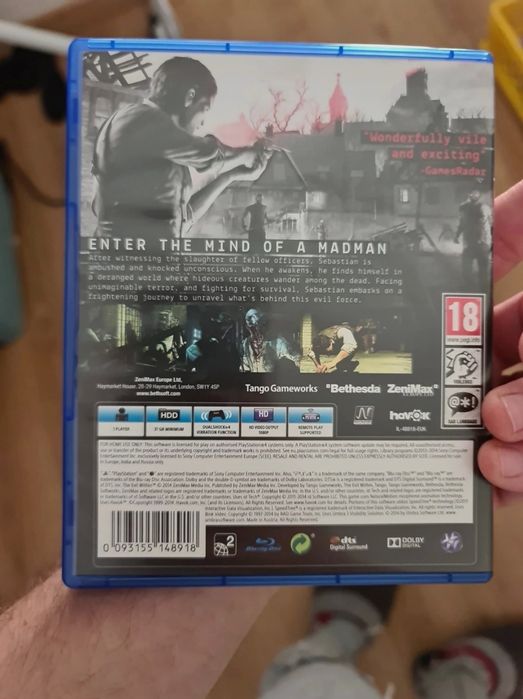 Jogo Ps4 The Evil Within