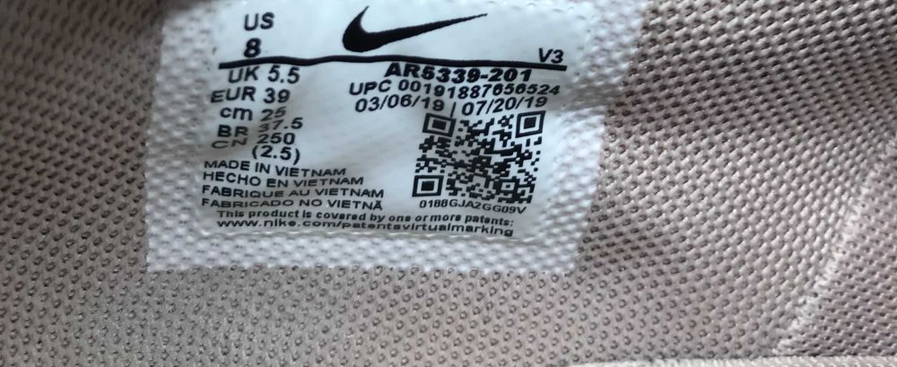 NIKE Air Force 1 Sage Low r.39 orygialne buty damskie